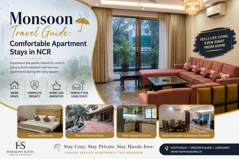 Monsoon Travel Guide: Comfortable Apartment Stays in NCR