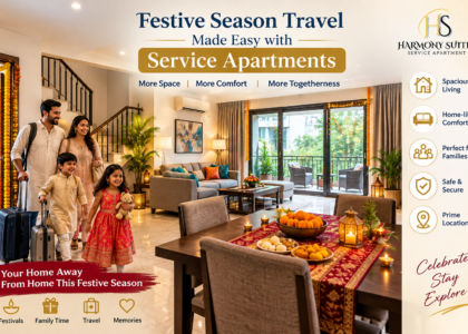 Festive season travel with comfortable service apartments in India