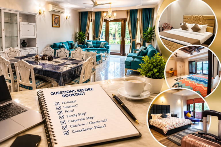 Top Questions Guests Ask Before Booking a Service Apartment